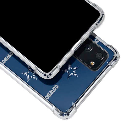 NFL Dallas Cowboys Blitz Series Galaxy S20 FE Clear Case